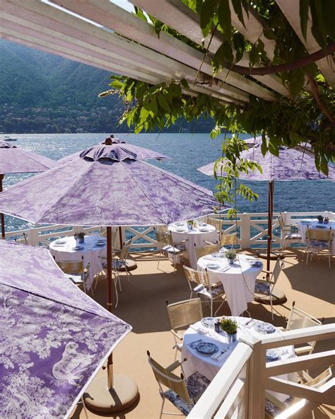 dior at lake como|Dior Café Lake Como pop.